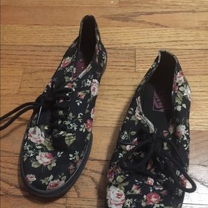 Floral vans
